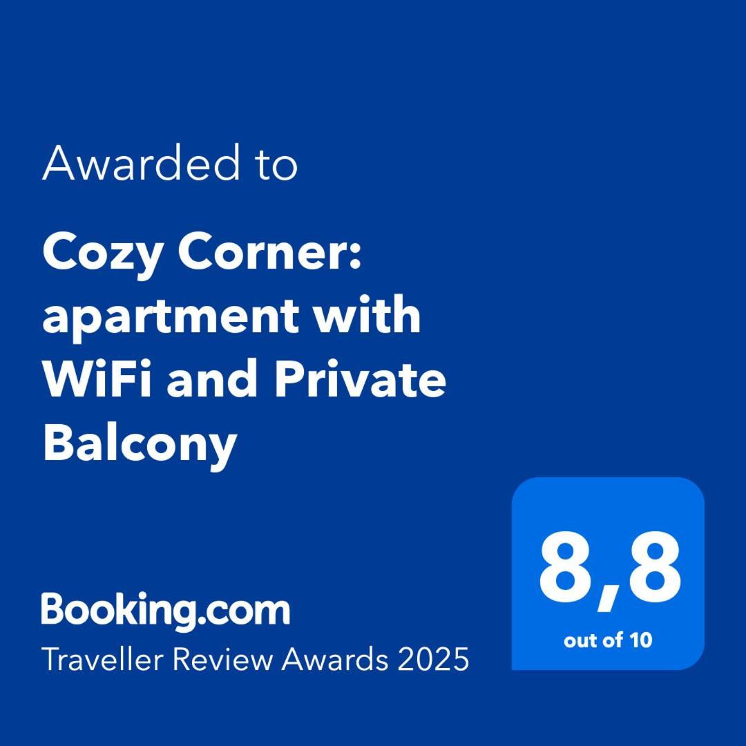 Cozy Corner: Apartment With Wifi And Private Balcony Breslavia Esterno foto